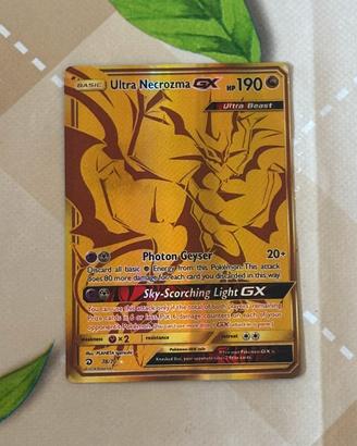 Vendi pokemon Ultra Necrozma GX Gold 78/70 Rara