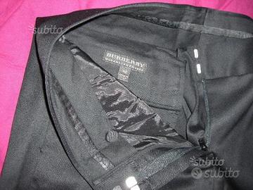 Pantalone Nero Burberry