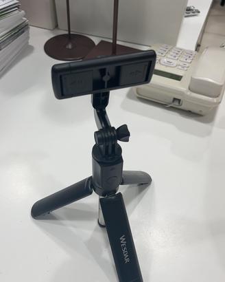 Bastone Selfie Treppiede 2 in 1 Bluetooth 5.2