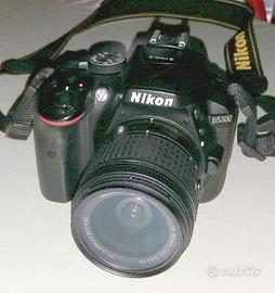 Nikon d5300 + obiettivo 18-55mm