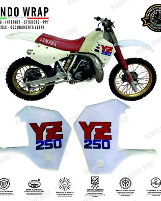 Adesivi convogliatori Compatibili con Yamaha YZ 25