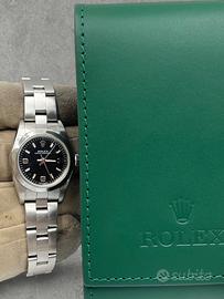 Rolex Oyster Perpetual 24MM Black Dial Ref. 76080