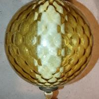 lampada grande vintage in vetro murano usato 
