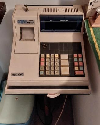 Registratore di cassa anni 80/90 vintage