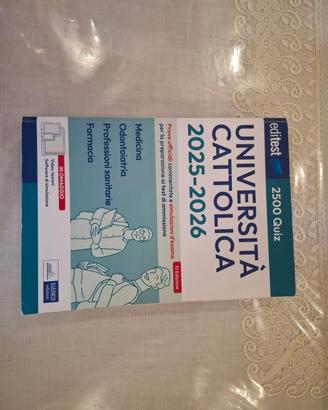 eserciziario cattolica Editest 2025-2026