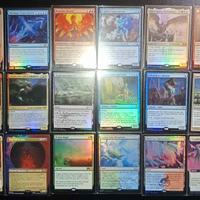 Lotto 134 carte magic foil modern frame mtg