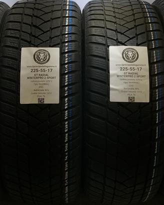 4 GOMME 225 55 17 GT RADIAL A67812