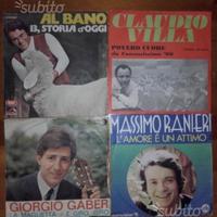 Dischi 45 giri in vinile anni 60