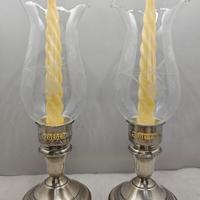 Coppia di candelieri Primi 900 Argento Sterling