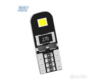 LAMPADINA W5W T10 2 LED CANBUS