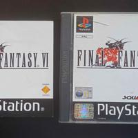 Videogioco final fantasy 6 rpg ps1 playstation