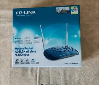 Modem Router Adsl 2+Wireless N300mbps TP-LINK