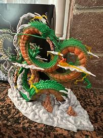 Dragon Ball Drago Shenron e Kid Goku su Nuvola