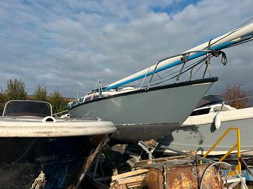 Barca a vela Santarelli + motore fuoribordo NUOVO