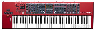 Tastiera synth Nord wave 2