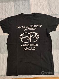 Maglietta addio al celibato "amico dello sposo"