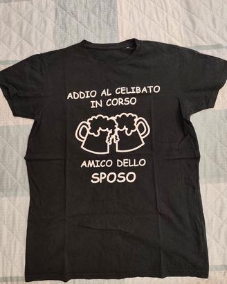 Maglietta addio al celibato "amico dello sposo"