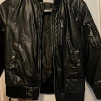 Giacca in pelle zara
