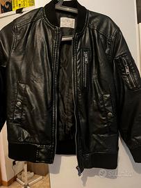 Giacca in pelle zara