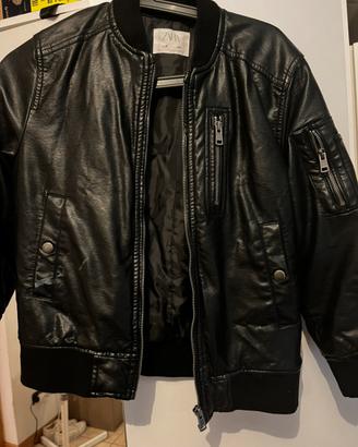 Giacca in pelle zara
