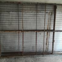 Cancello.in ferro per recinzione agricola L 5 metr