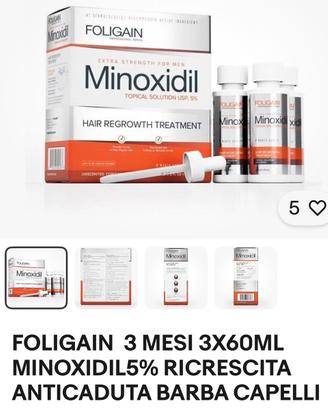 Ultimo- MlNOXIDIL 5% FOLIGAN-