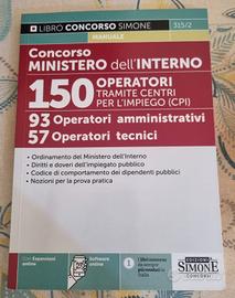 Libro Ministero dell'Interno selezione tramite cpi