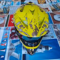 casco integrale moto cross o bmx