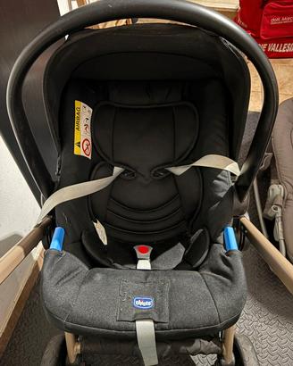 passeggino chicco trio Best Friend Pro Black Relux