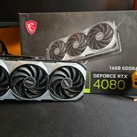 Scheda video MSI GeForce RTX 4080 16GB VENTUS 3XOC