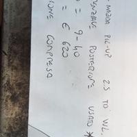 DIFFERENZIALE POST USATO RANGER-MAZDA PICK-UP 2.5