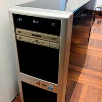 pc fisso dual core intel pentium 750gb, 4gb ram