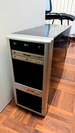 pc fisso dual core intel pentium 750gb, 4gb ram