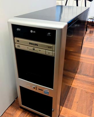 pc fisso dual core intel pentium 750gb, 4gb ram