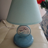 Lampada con argento
