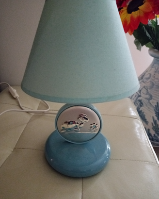 Lampada con argento