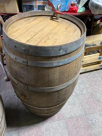 2 Botti / Barrique in Rovere 225 L con Rubinetto 