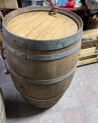 2 Botti / Barrique in Rovere 225 L con Rubinetto 