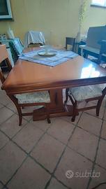 tavolo fratino con 4 sedie
