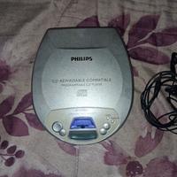 lettore cd portatile Philips ben tenuto. funzionan