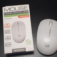 Mouse Wireless Isnatch 59860111 Bianco NUOVO