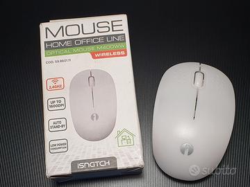 Mouse Wireless Isnatch 59860111 Bianco NUOVO