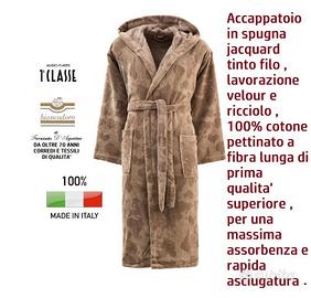 Accappatoio spugna 1^Classe Aviero Martini tg. L