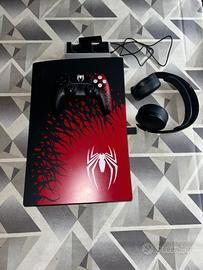 Playstation 5 limited edition spidermancon gamepad