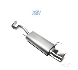 SILENZIATORE DI SCARICO PER VOLKSWAGEN VW POLO 199