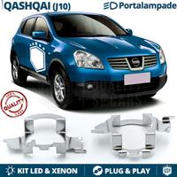 ADATTATORI montaggio KIT LED H7 NISSAN QASHQAI J10