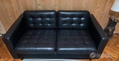 Divano due posti nero