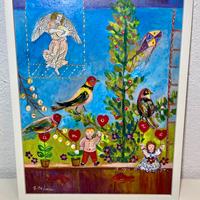 Giovanna De Lasio: "il Sogno di Giò"-Dipinto