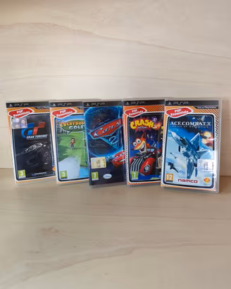 Lotto 5 Giochi Sony PSP