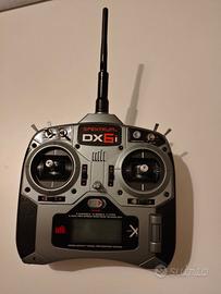 Radiocomando Spektrum DX6i e drone